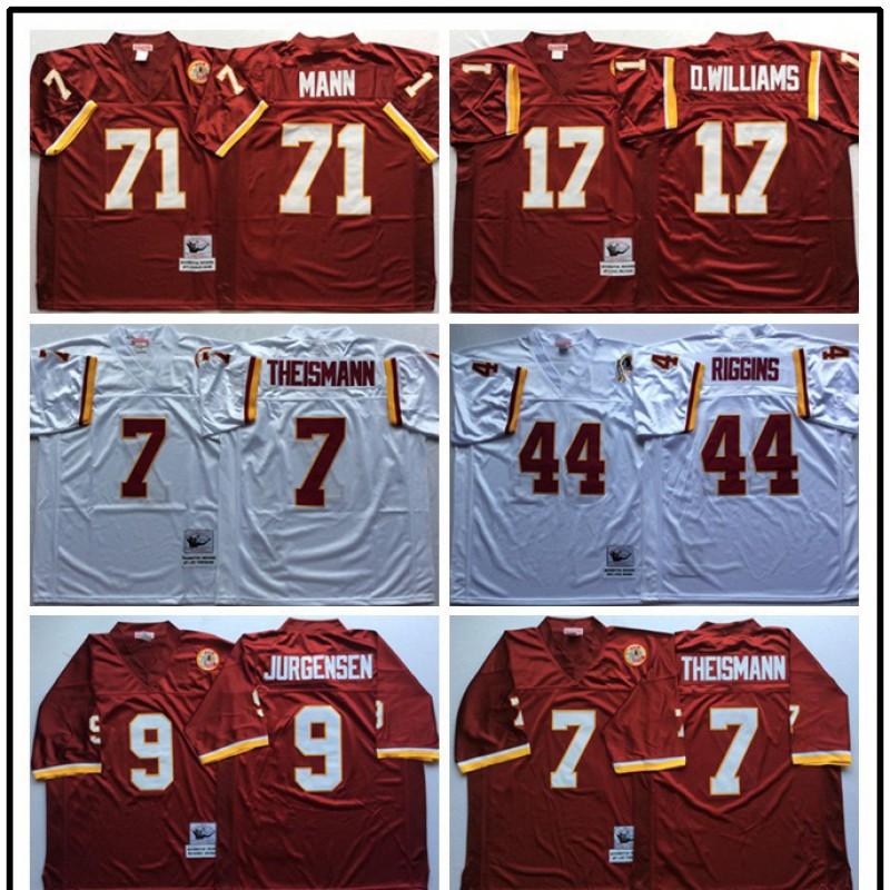 Rugby Jersey Washington Commanders Hall Of Fame 21 Retro Mens Sports Fan Apparel