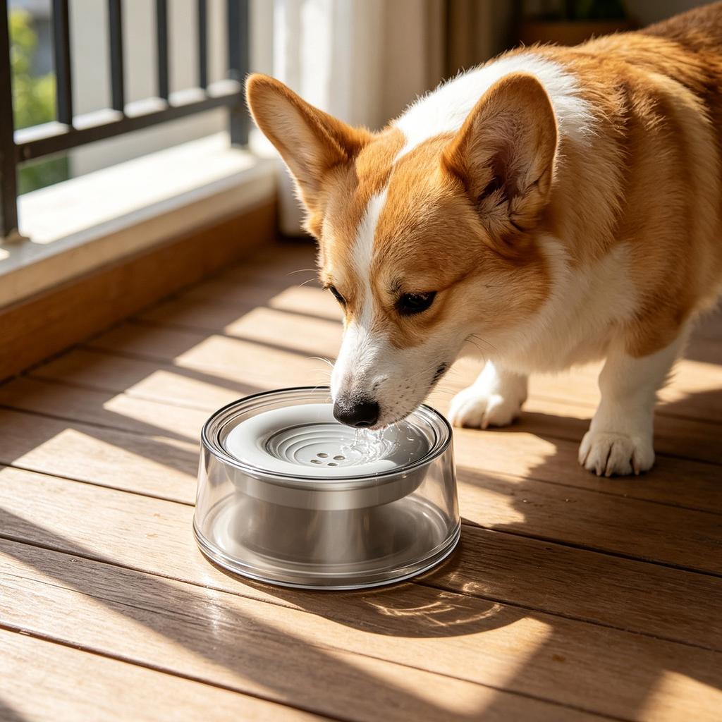 Pet Water Bowl Dog Bowl Suspended Non Wet Mouth Bowl Drinking Water Floating Dog Bowl Drinking Water Large Capacity Food Bowl Pet Bowl