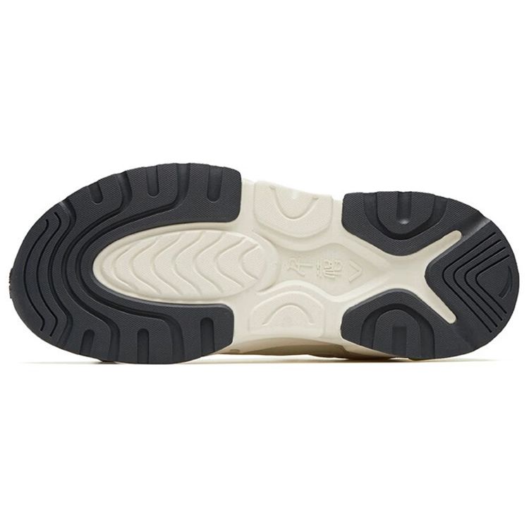 Anta Millennium 5.0 Leather Lightweight Durable Low-Top Sports Casual Shoes Women sneaker Gray White Yellow 122248890-2