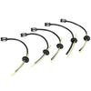 10pcs Black and Green Fuel Line Hose Assembly Plastic Fuel Filter Grommet Kit for GX35