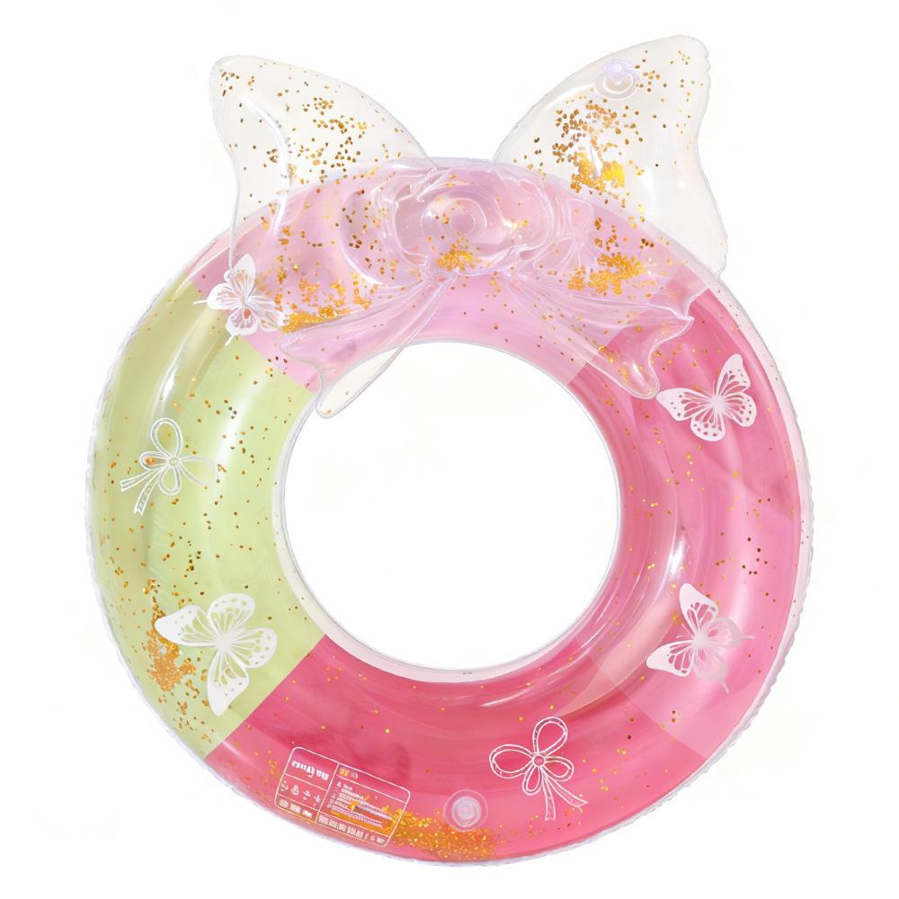 Xiaolü Thickened Mermaid Armpit Float: 110cm Adult Swim Ring with Fishtail Design