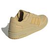 Adidas Originals Forum Lace-Up Durable Low-Top Skate Shoes Unisex Sneakers Earth-Yellow ID0991