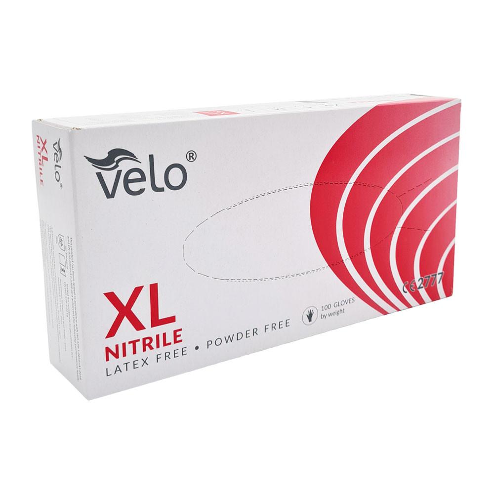 Nitrile Gloves Blue Velo 100 Pieces Carton 10 Pack