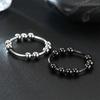 Personality Rotated Bead Ring Anxiety Decompression Finger-Ring Anti Anxiety Ring for Women Men Fidget-Rings Jewelry