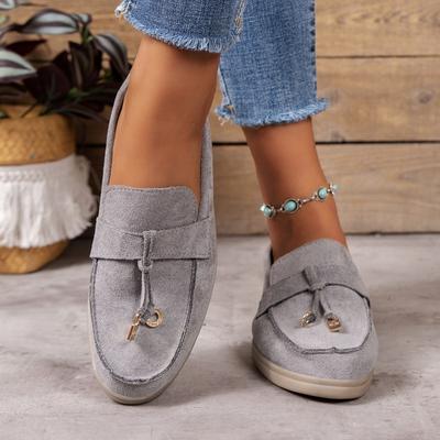 Moda Damskie Nowe Pojedyncze Buty damskie Moda Wszechstronne Zestaw Stopy Pojedyncze Buty Płaska Podeszwa Casualowe mokasyny Damskie