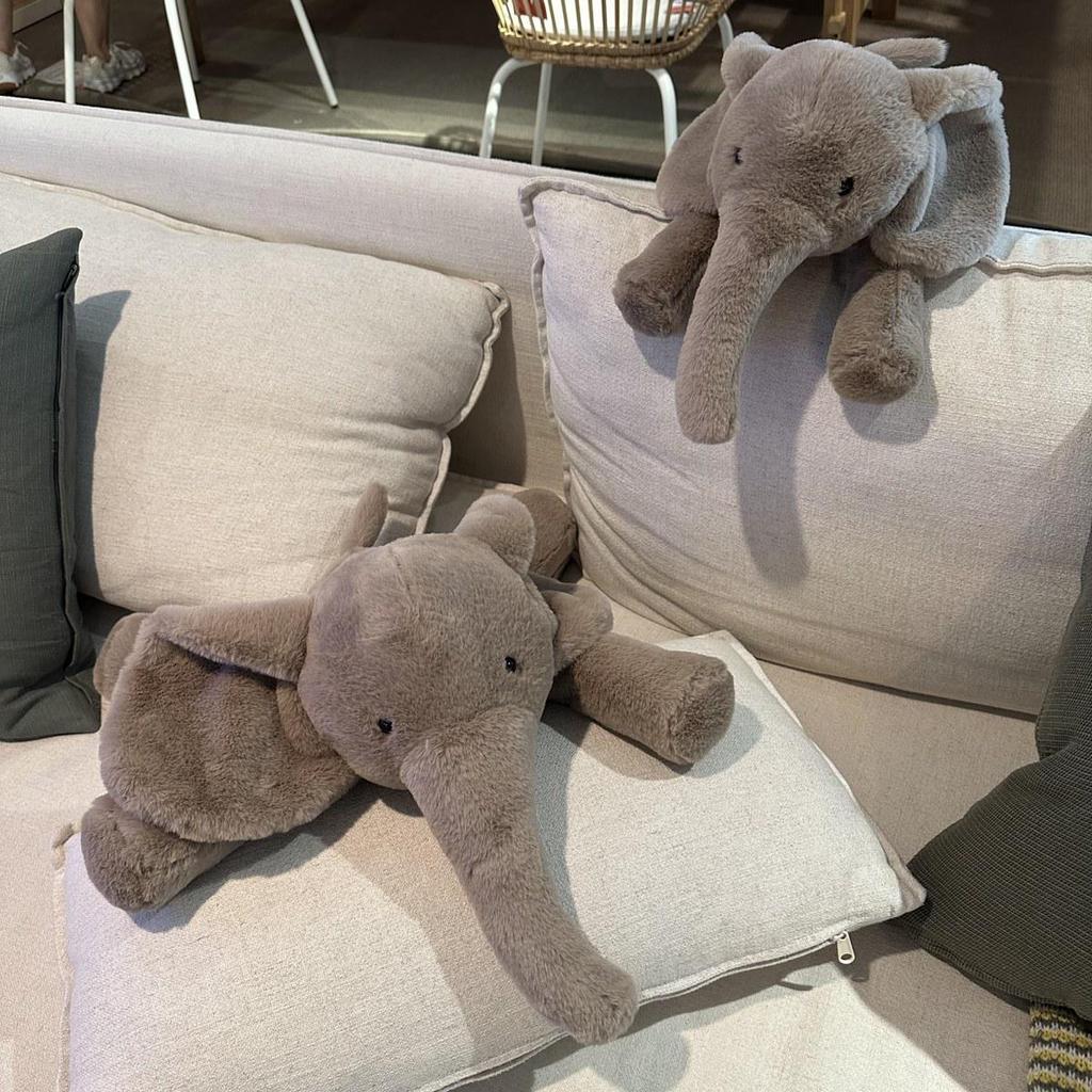 Nordic Soft Elephant Plush Toy - Comforting Companion for Children