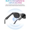 2026 New Smart Glasses AI Translation Bluetooth Conversation Recording Listening To Music Smart Sunglasses for Men Women