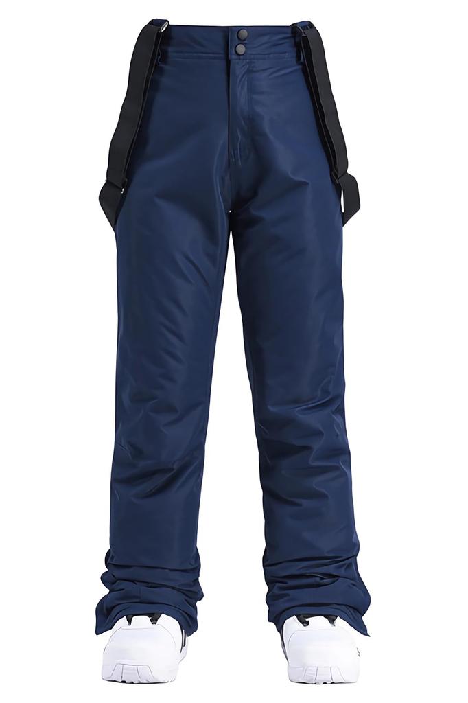 MORGEN SKY with Adjustable and HX116 Snowboarding/Ski Pants, Unisex, Suspenders, Size, Water-Repellent, Windproof, Cold-Proof, Abrasion-Resistant,