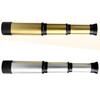 Retractable Kids Telescope Clear 35MM Objective Lens Portable Outdoor Hiking Bird Watching Concert Pirate Monocular Telescope Toy Boys Girls Gift