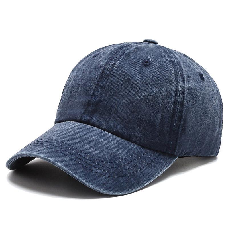 Korean Style Packable Cotton Baseball Cap With Breathable Design For Men And Women