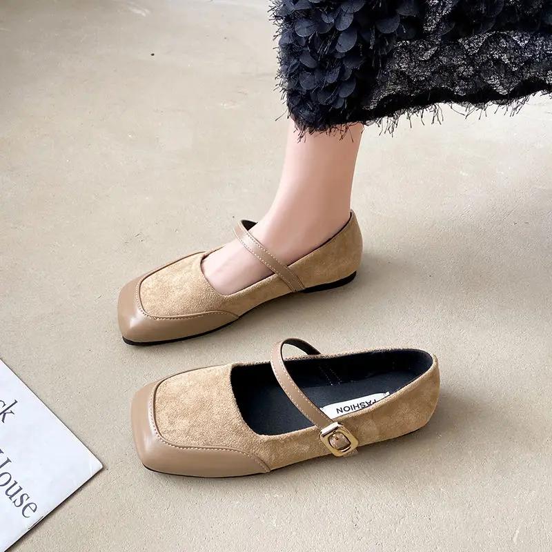 

Fashion Ladies Footwear Gothic Mary Jane Women s Flat Shoes Japanese Style Lolita Square Toe High Quality Fashion Spring Beau Today Shoe 40