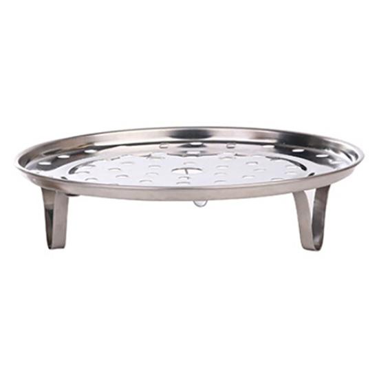 Stainless Steel Steamer Rack Insert Stock Pot Steaming Tray Stand Cookware