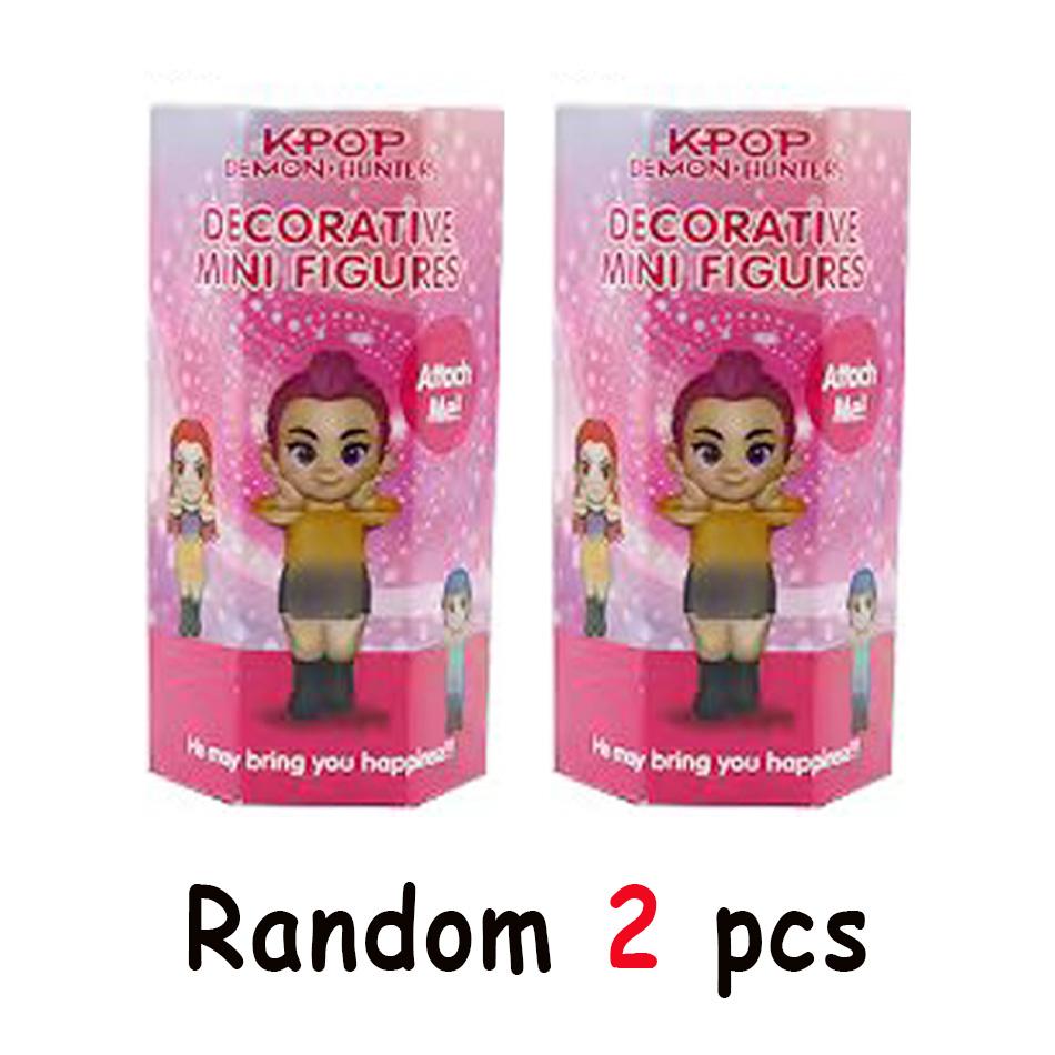 12pcs Kpop Demon Hunters Action Figure Toy Derpys Tiger Rumi Mira Zoey Sussy Figurine Doll For Christmas Gifts