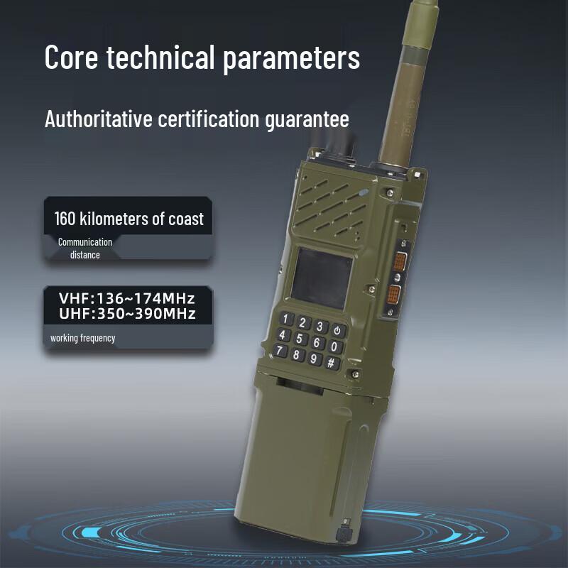 Fomtalk High-Power Dual-Band Long-Range Two-Way Radio (CN version)