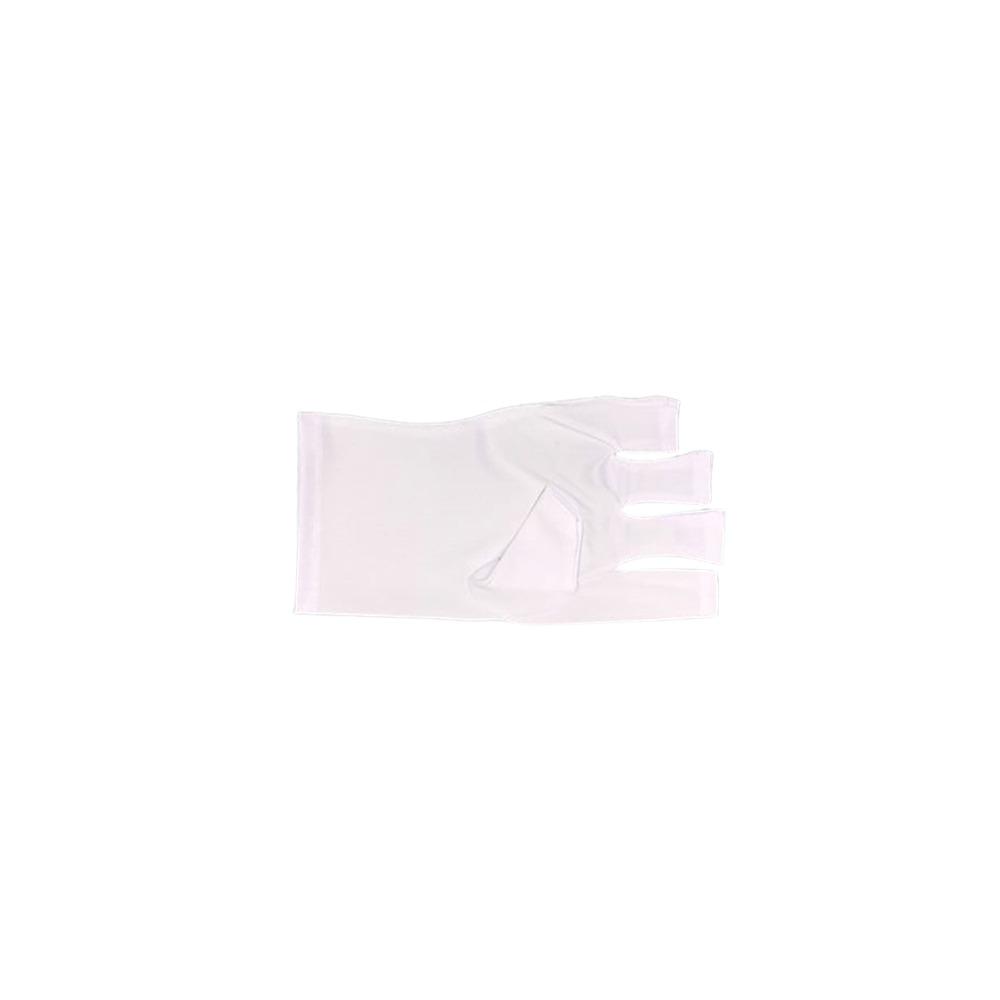 Black White Nail UV Blocking Gloves Polyester Nail Painting Gloves Nail Art Glove  Nail Art