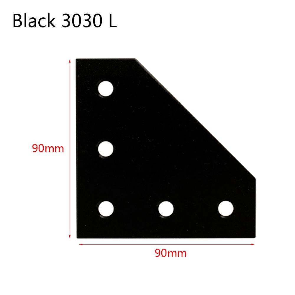 1Pcs 90 Degree Corner Angle Bracket  for Industrial Aluminum Frame 3D Printer Router