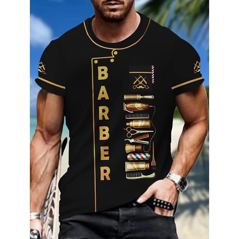 Hawaiian Beach Vacation 3D Print Sports Quick-dry Breathable Men T-shirt Outdoor Street Casual Fashion Short Sleeve Clothing Top