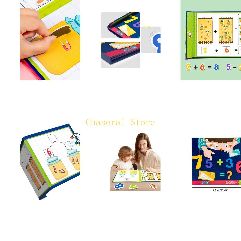 E7Ce Learning Math Learning Book Toy Children 2-In-1 Early Education Toy