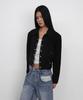 SANDRIC Suede Button Jacket_Black