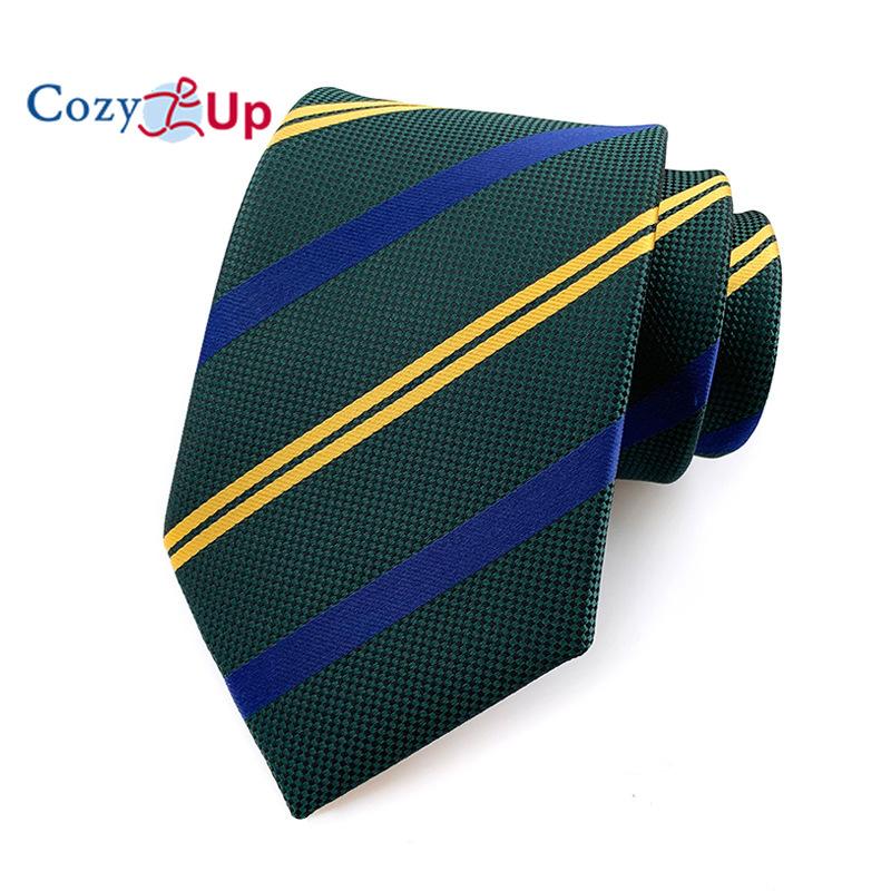 Cravatta da uomo con motivo PaisleyTies a righe alla moda da 3,15 pollici per matrimonio