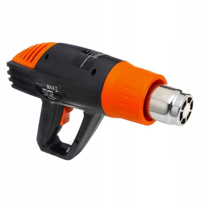 Electric Heat Gun 2000W 4 Nozzles 2 Speeds 400-600°C Case Kd10390