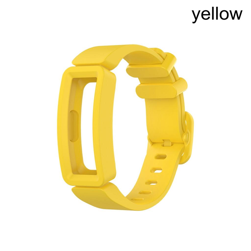 Soft Wristbands Replacement Silicone Bracelet Strap for Fitbit Ace 2 Inspire HR Watch Band