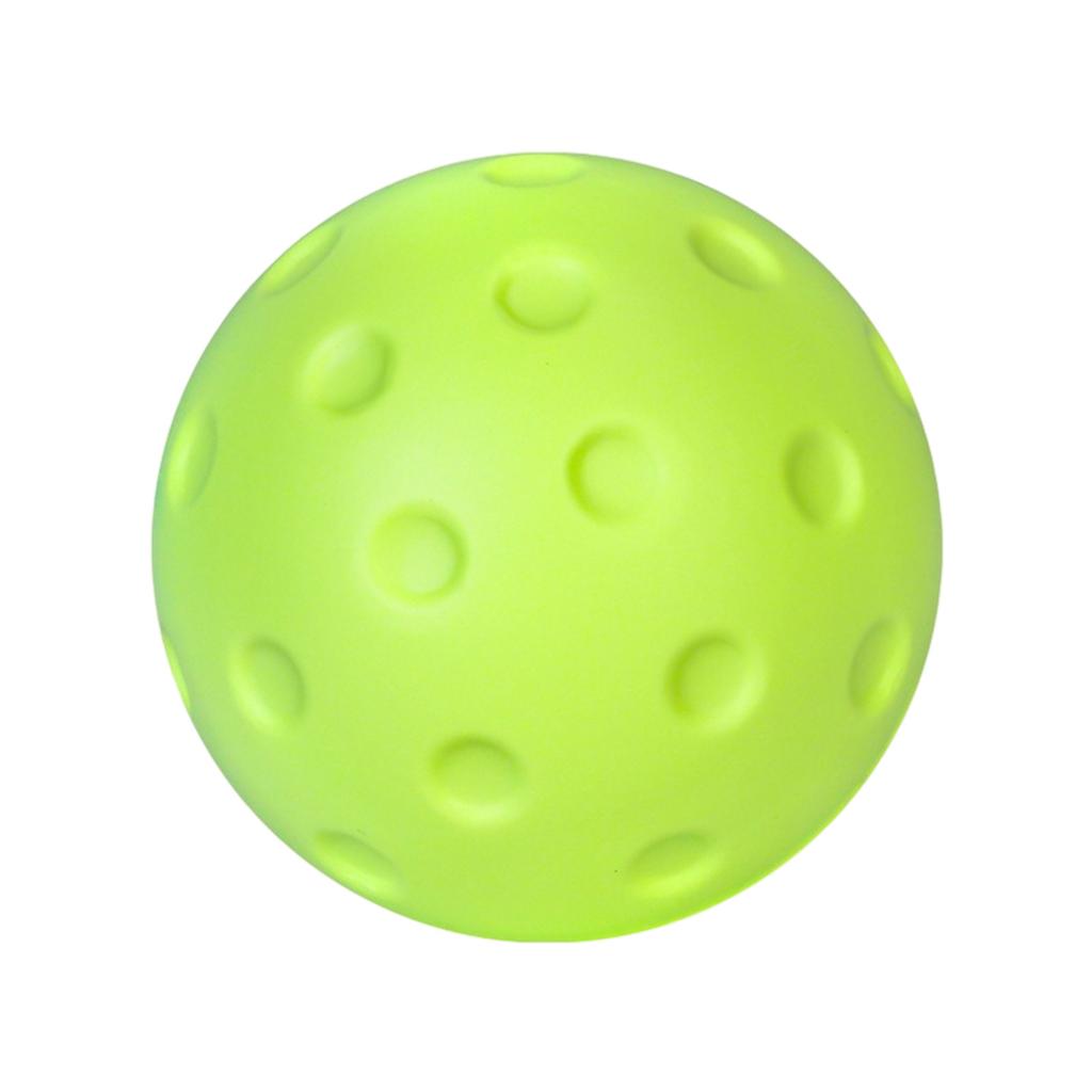 Indoor Pickleball Practice Balls Light Weight Training Balls Quiet PU Foam Pickleball for Indoor or Outdoor Practice