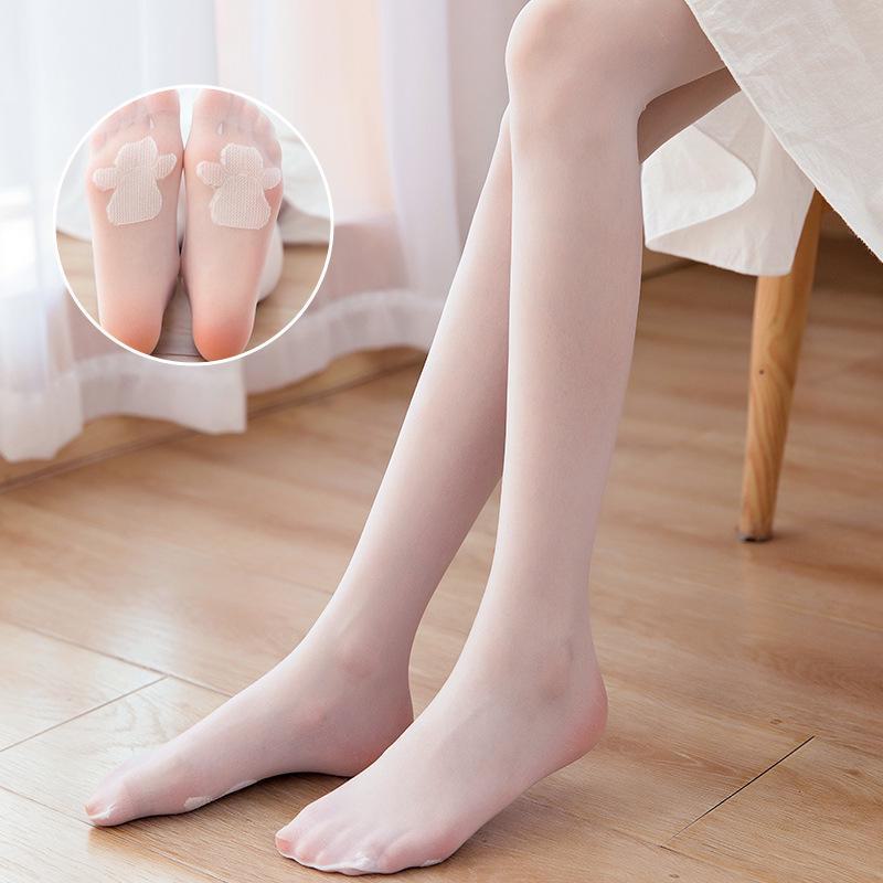"Kids' Summer Anti-Snag Dance Pantyhose - Baby Mosquito-Repellent, Cut-to-Fit Flesh-Colored Stockings"