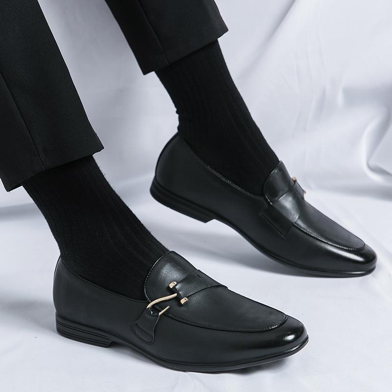 Oxfords clássicos masculinos negócios apartamentos sapatos de couro casuais condução mocassins sapatos de casamento estilo italiano mocassins