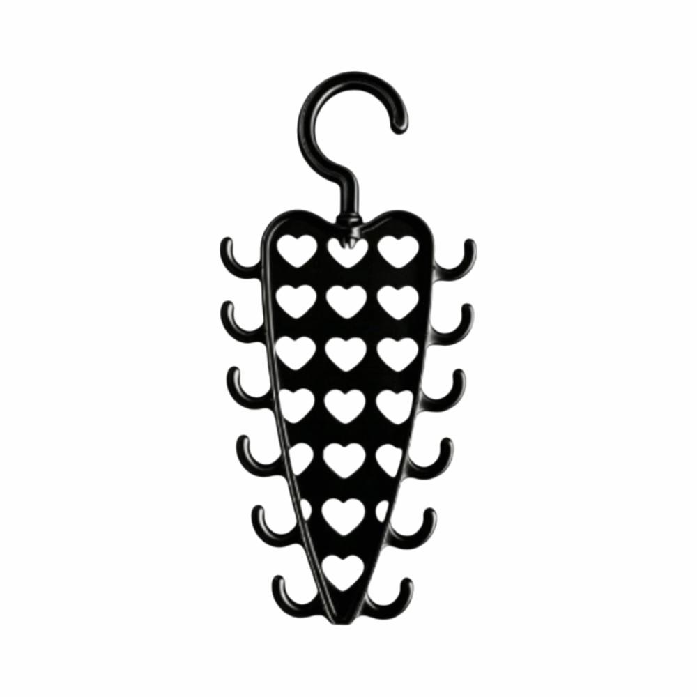 12 Hooks Wall Mounted Rack Rotatable Hanger Organizer New Storage Rack for Wardrobe Dorm Room
