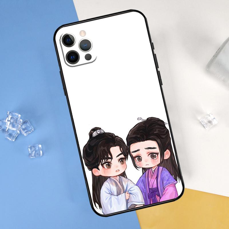 Word of Honor Shan He Ling Phone Case For iPhone 16 Pro Max 13 12 Mini 11 14 15 Pro Max XR 16 15 Plus 16e Cover Shell