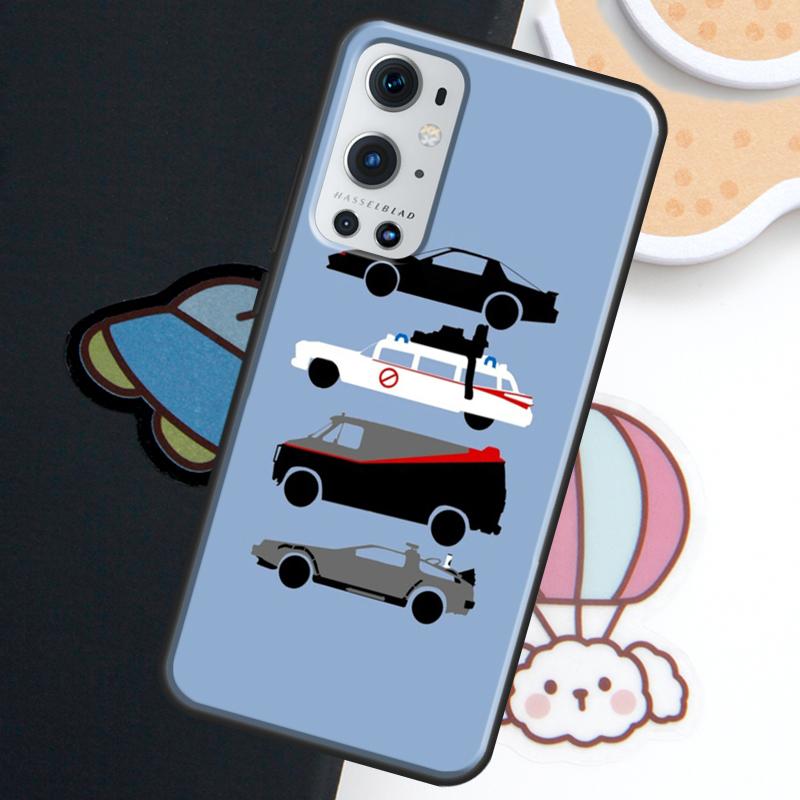Back To the Future Car For Realme GT6 GT7 Pro 15 10 11 12 13 14 Pro Plus C71 C75 C65 C55 C63 C61 C53 C67 C35 Case