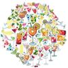 35pcs-50pcs Colorful Summer Stickers Fun Refreshing Stationery Stickers DIY Stickers For DIY Phone Guitar Laptop Notebook DIY