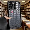 Gradient Hearts Phone Case for iPhone 17 16 15 14 13 12 11 Pro Max Plus Anti Scratch, Gel Flexible Protective