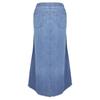 Women  Cotton Loose Oversize Bohemian Denim Maxi Skirts  Falda Lady 4XL Boho Vintage Long Jean Skirt