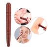 Fußbad aus Holz Physiotherapie Reflexzonenmassage Thailändische Fußmassage Massagestabwerkzeug Meridianstift Fußakupunkturpunkt-Massagegeräte