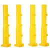 4Pcs Yellow Queen Rearing Frame Bar Plastic Queen Rearing Kit  Apiary Management