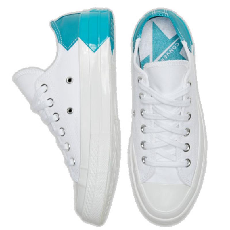 Converse 1970s Chuck Stylish & Comfortable Non-Slip Lightweight Low-Top Espadrilles Women's White Blue
