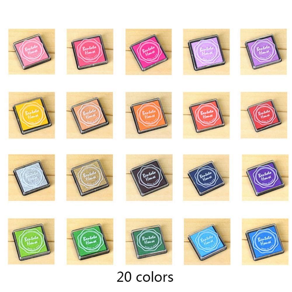 Oil Based Fingerpaint  Inkpad Fingerpaint Painting Stamp Scrapbooking Decoaration Ink Pad Stamps