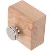 Wooden Sanding Block Abrasion Resistant Beech Edge Banding Polishing Sandpaper Holder Sanding Blocks Hand Made Leather