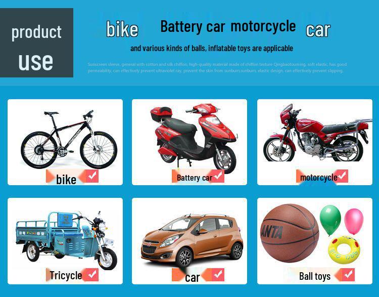 High-Pressure Portable Electric Pump for Bicycles, Cars, Motorcycles, Basketballs, Toys, and More