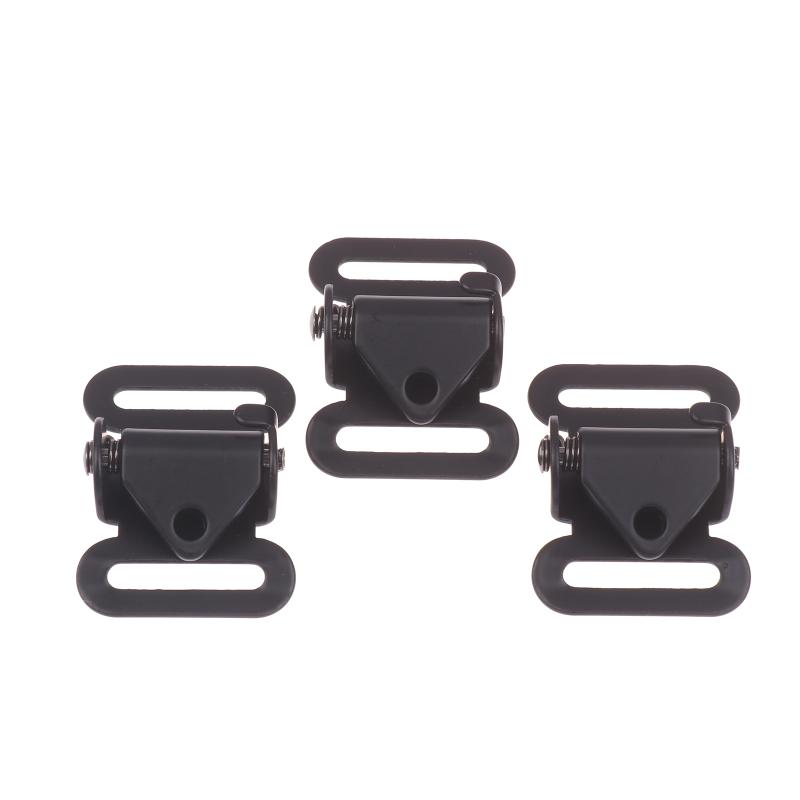 Outdoor Tactical Sling Belt Quick Release Cam Buckle Spring Loaded Slide Buckle Hardware for 25mm Webbing