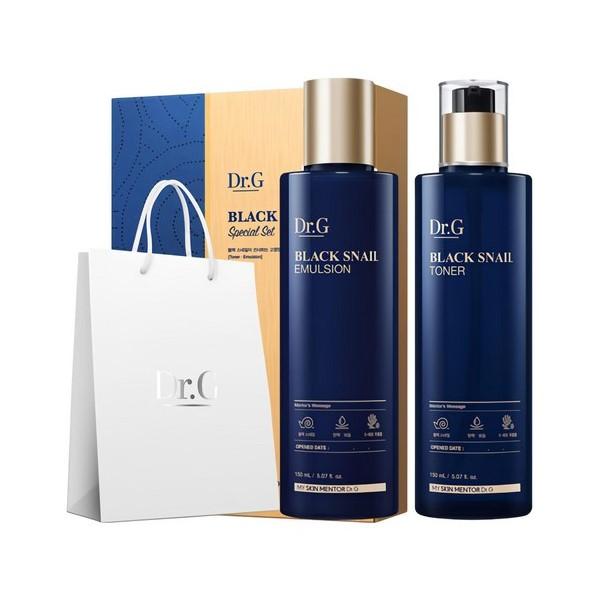 

Dr.G Black Snail Toner 150ml + Emulsion 150ml Special Gift Set, 1 Set