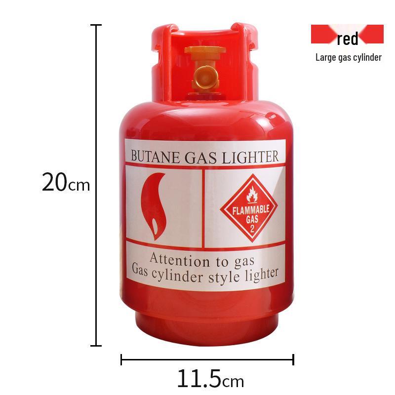 Creative Children's Christmas Gift: Gas Cylinder Piggy Bank Home Decoration