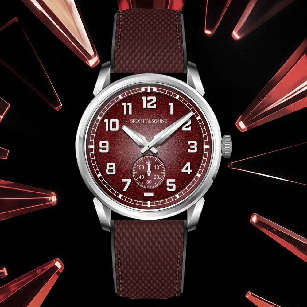 Specht & Söhne Neue Automatische Mechanische Armbanduhren Für Herren Japan C3 Leuchtend Saphirglas Sportuhr 5Bar Wasserdicht