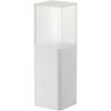 Tower Cutlery Stand with Lid, White, Approx. W8 X D8 X H25cm, Dustproof, with Dividers, 5372