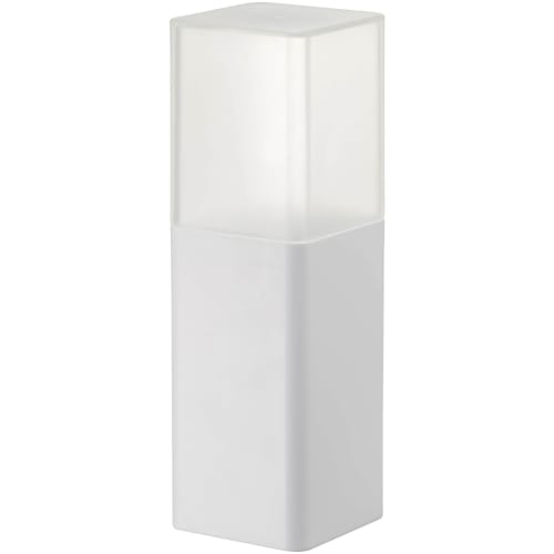 Yamazaki Tower Cutlery Stand with Lid, White, Approx. W8 X D8 X H25cm, Dustproof, with Dividers, 5372