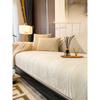 Affordable Luxury Style High-End Sofa Cushion Non-Slip Four Seasons Universal White Chenille Cushion Modern Leather Cover Cover Cover Cloth