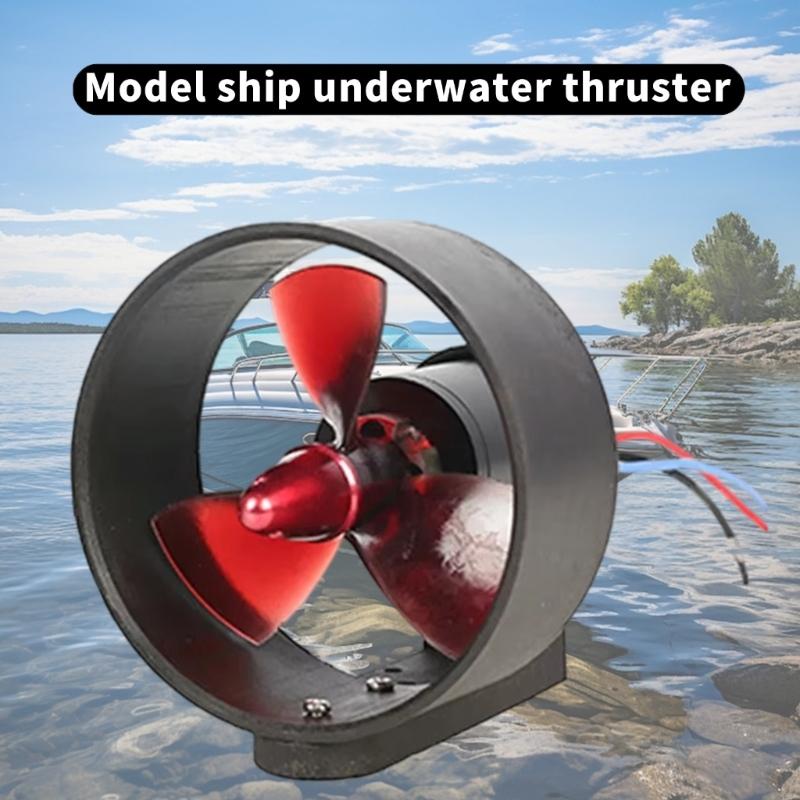 ABS Underwater Thruster 12-24V Brushless Electric Motor For Remote Control Ship And Boat Models