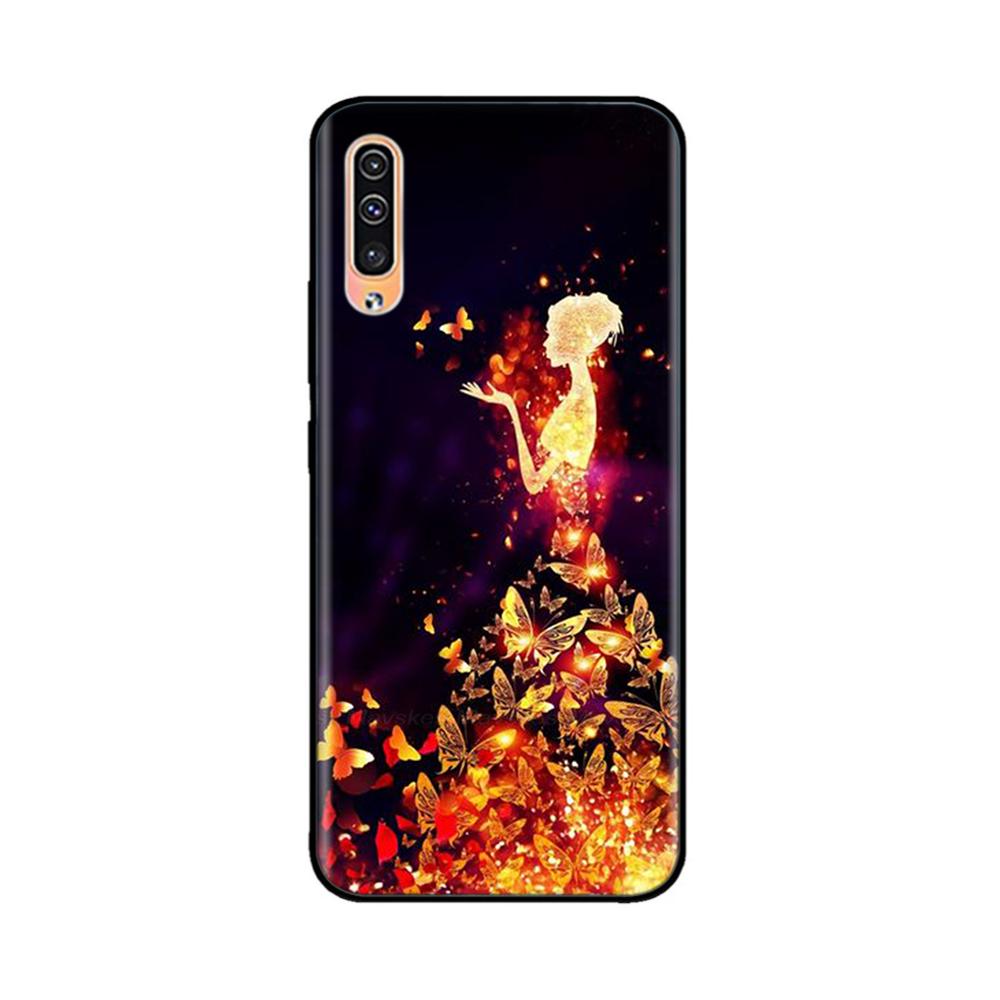 For Samsung Galaxy A50 A50S A30S Case Soft Black Silicone Back Cover Phone Case For Samsung A 50 A 50 30 S Fundas Coque Bumper